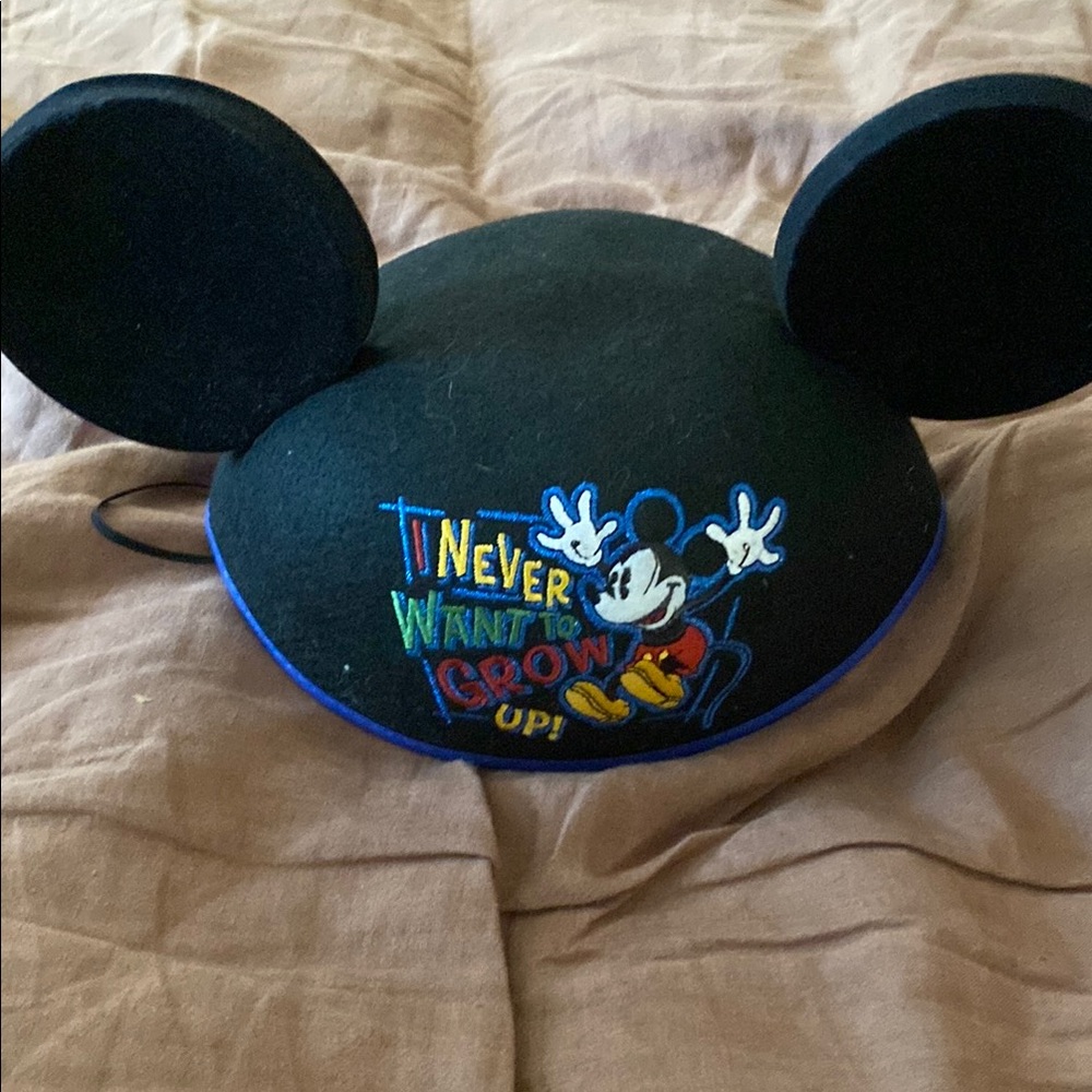 Black Mickey Mouse Ears Hat